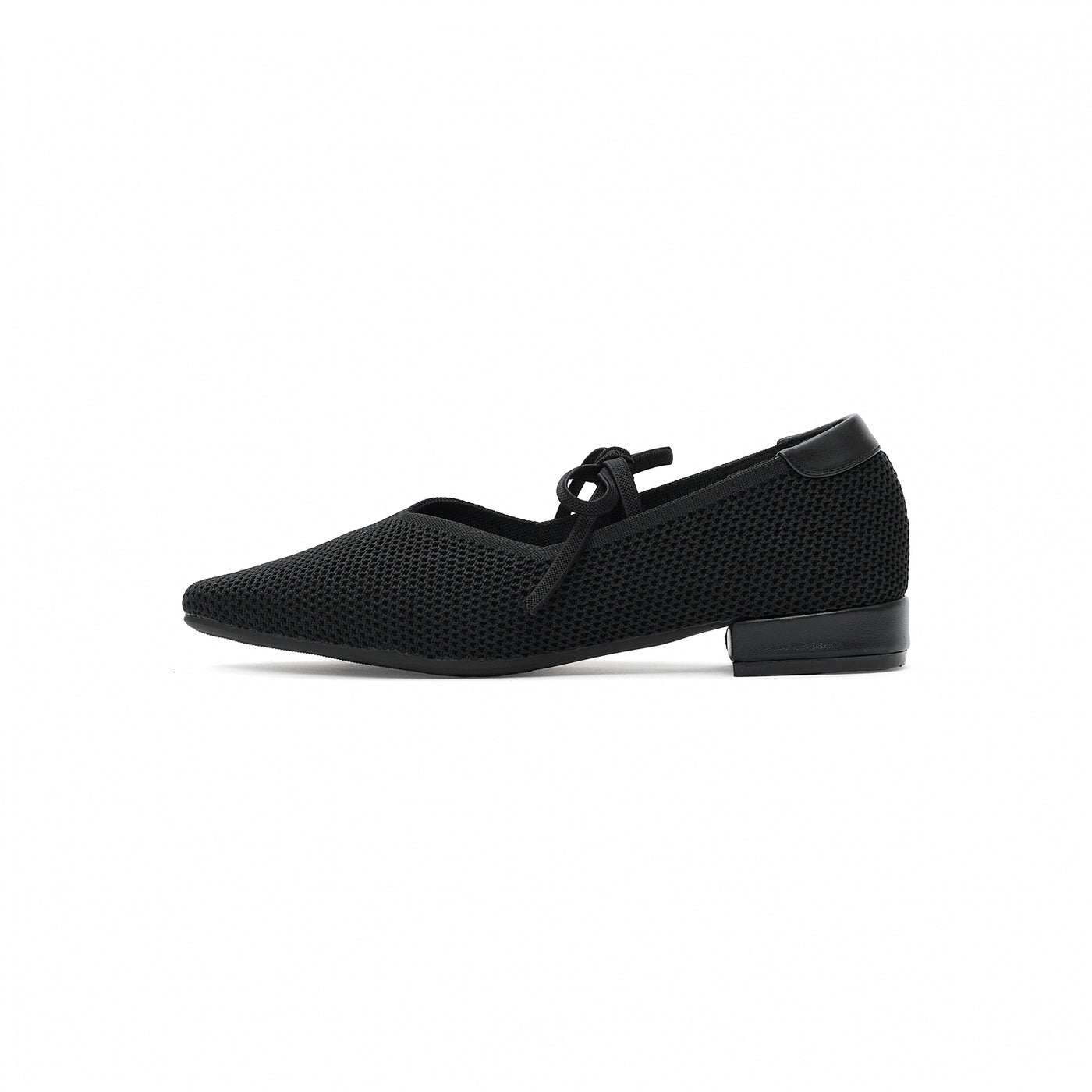 Karol Ribbon Flats - Black (BLK)
