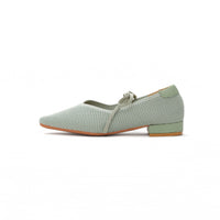 Karol Ribbon Flats - Green (GRN) - 39F / GRN