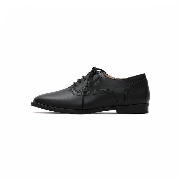Kurve Brogue Oxfords - Black (BLK)