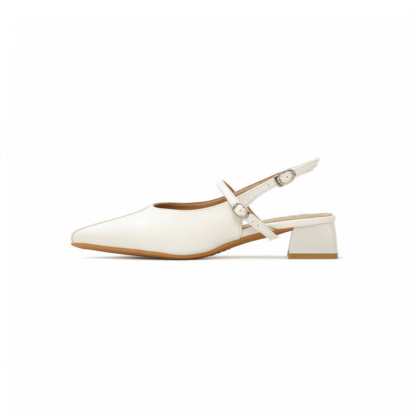 Kara Stripe Sandals - Beige (BEI)