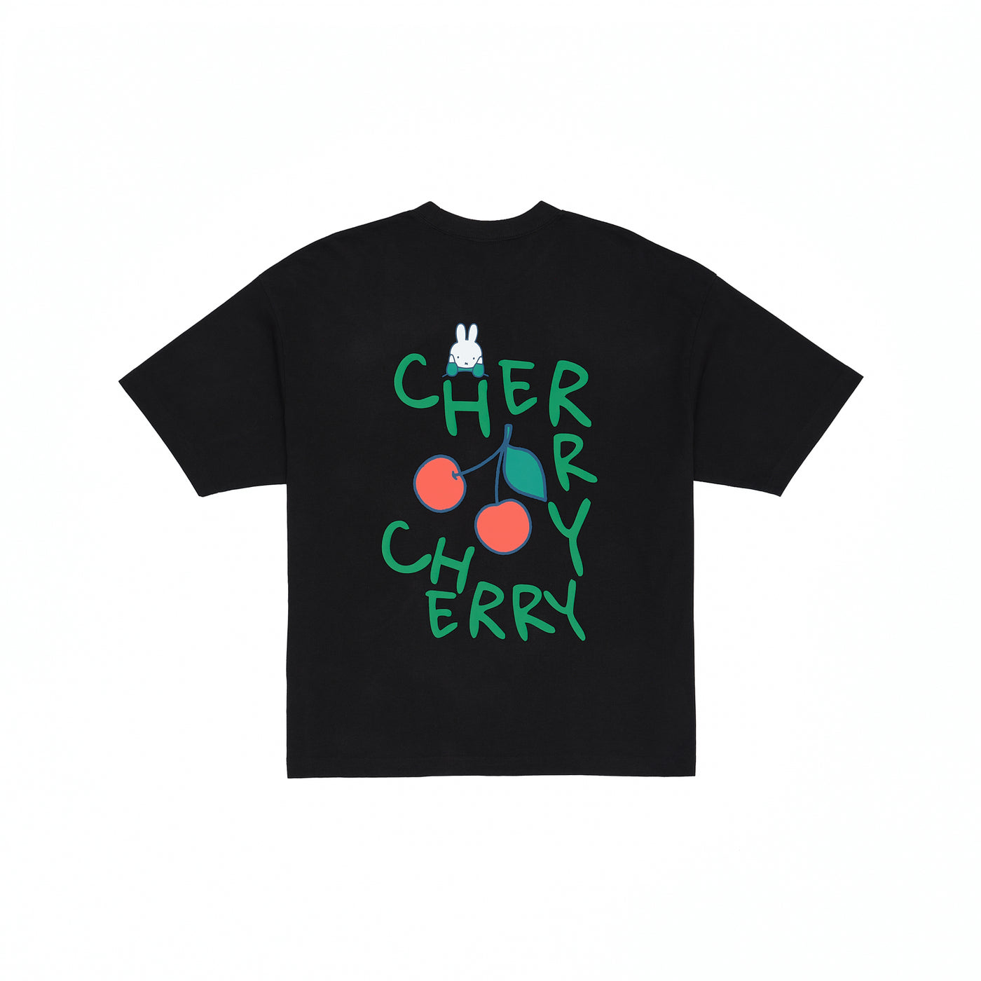 Miffy Cherry Tee - Black (BLK)