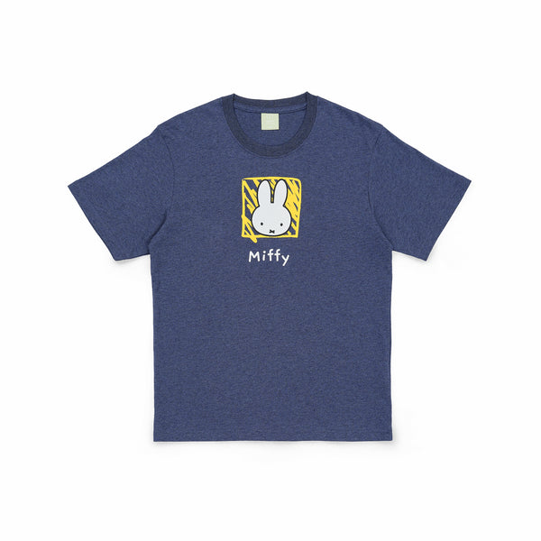 Miffy Head Tee - Navy (NVY)