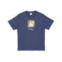 Miffy Head Tee - Navy (NVY) - M/L / NVY