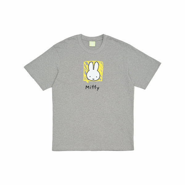 Miffy Head Tee - Grey (GRY)
