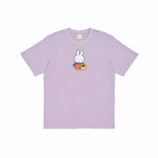 Miffy Basket Tee - Purple (PUP)