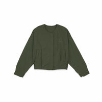 Miffy Collarless Jacket - Army Green (AYG) - XS/S / AYG