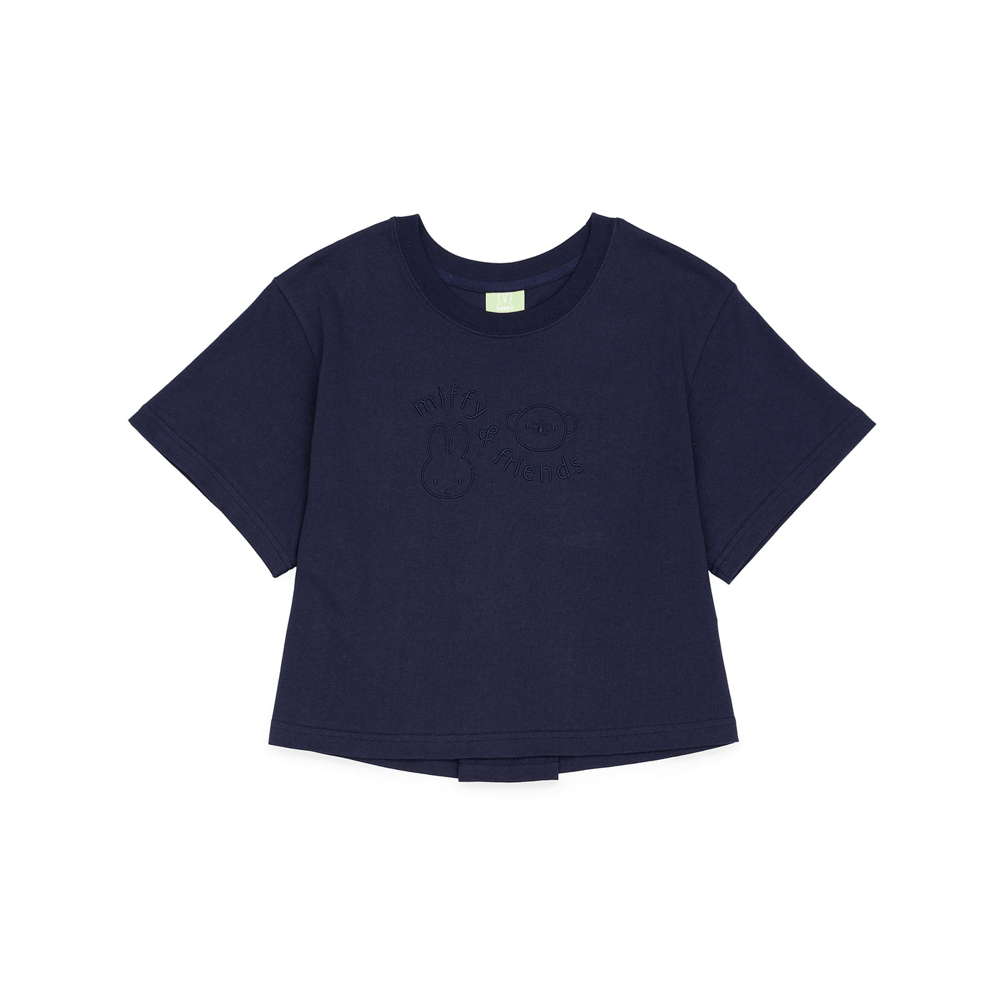 Miffy & Friends Crop Tee - Navy (NVY)