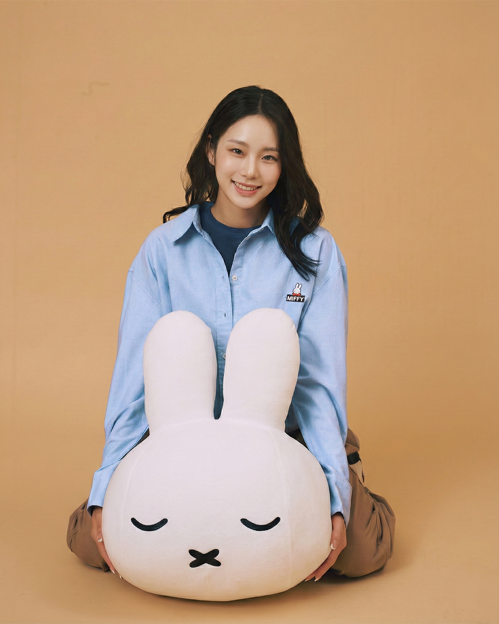 Miffy Oversized Shirt - Light Blue (LBL)