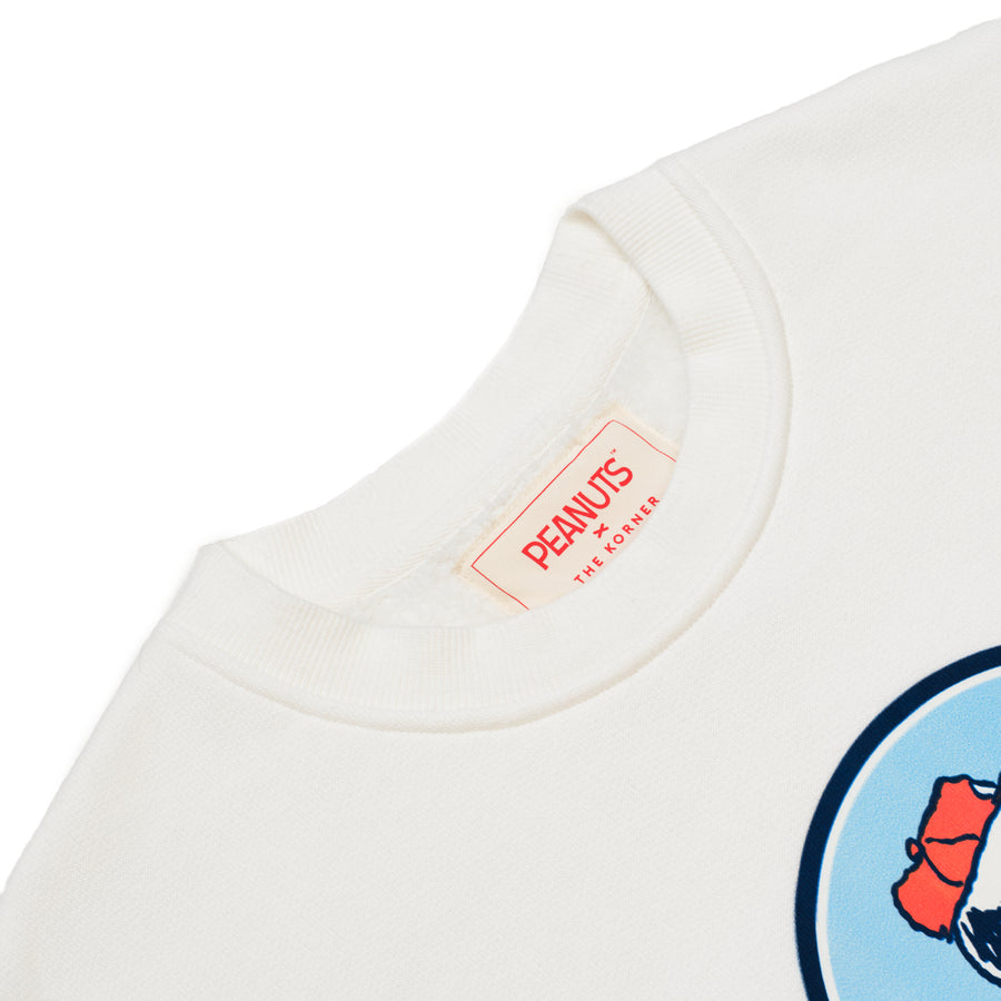 Peanuts Golf Sweatshirt - White (WHT)