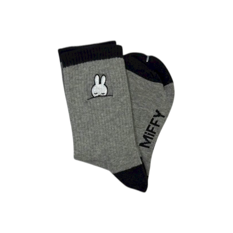 Miffy Sleeping Socks - Grey (GRY)
