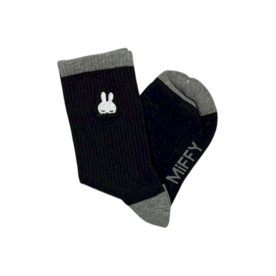 Miffy Sleeping Socks - Black (BLK)