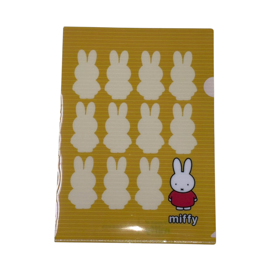 Miffy A4 Folder - Yellow (YEL)