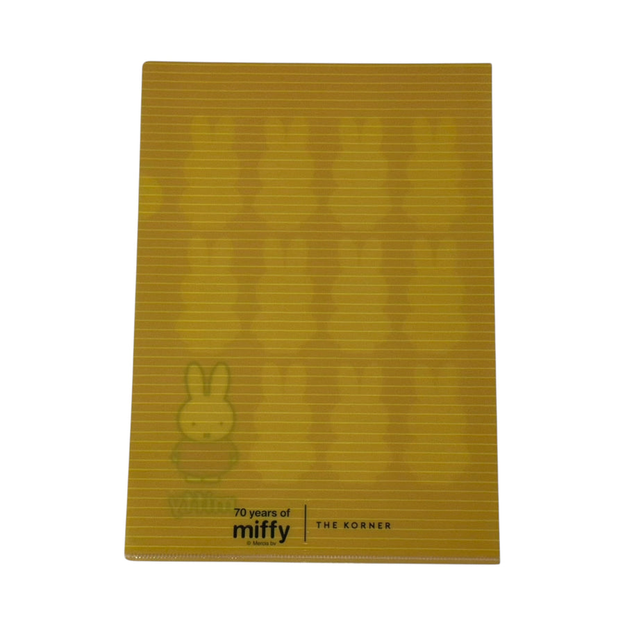 Miffy A4 Folder - Yellow (YEL)