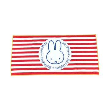 Miffy Quick Dry Towel - Stripe (RED)