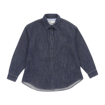 Relaxed Denim Shirt - Blue (BLUE)