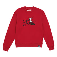 Snoopy Fore Sweatshirt - Burgundy (BGD) - M/L / BGD