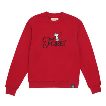 Snoopy Fore Sweatshirt - Burgundy (BGD)