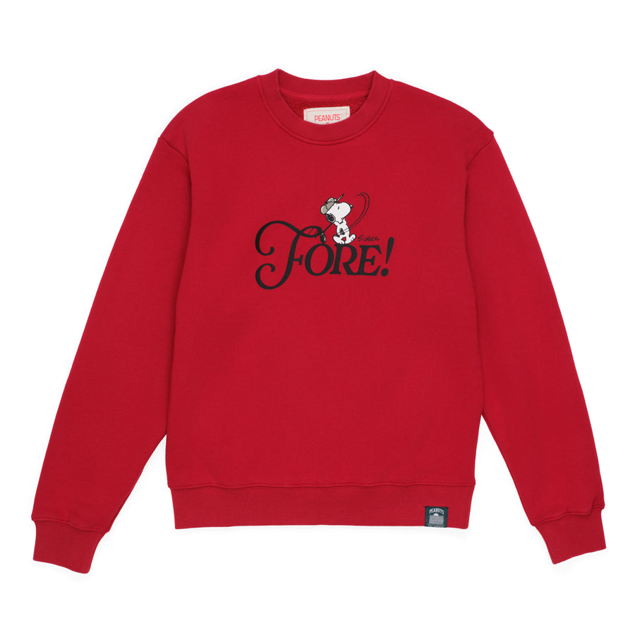 Snoopy Fore Sweatshirt - Burgundy (BGD)