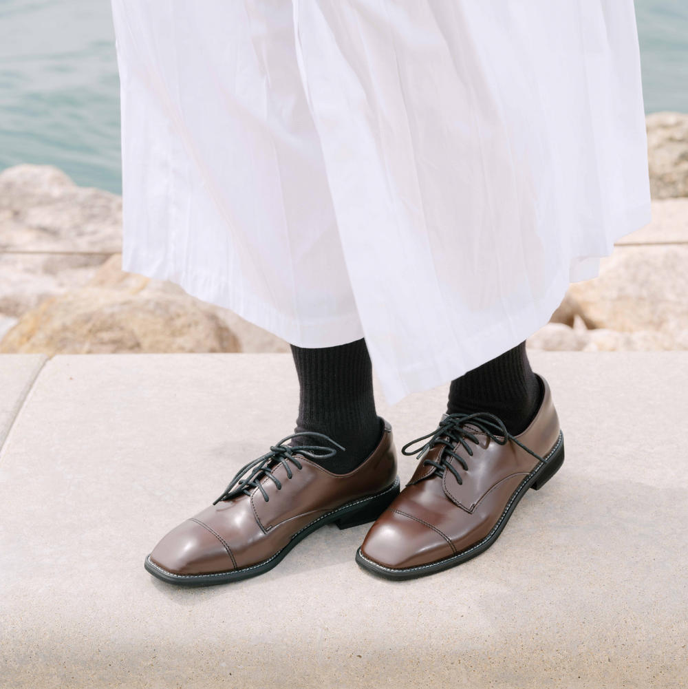 Keanna Oxfords - Beige (BEI)