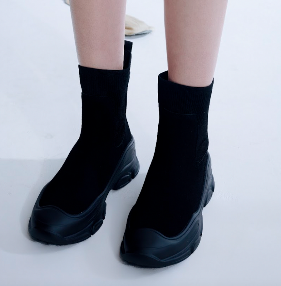 Kiley Suede Boots - Black (BLK)