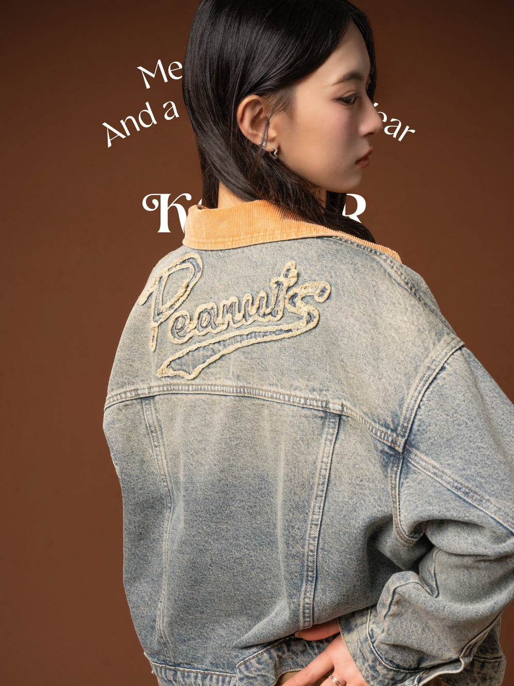 Peanuts Denim Jacket - Light Blue (LBL)