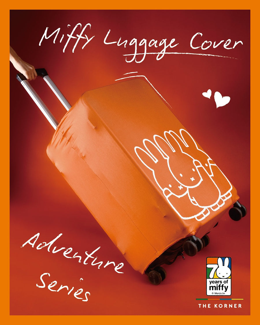 Miffy Luggage Cover - Orange (ORG)