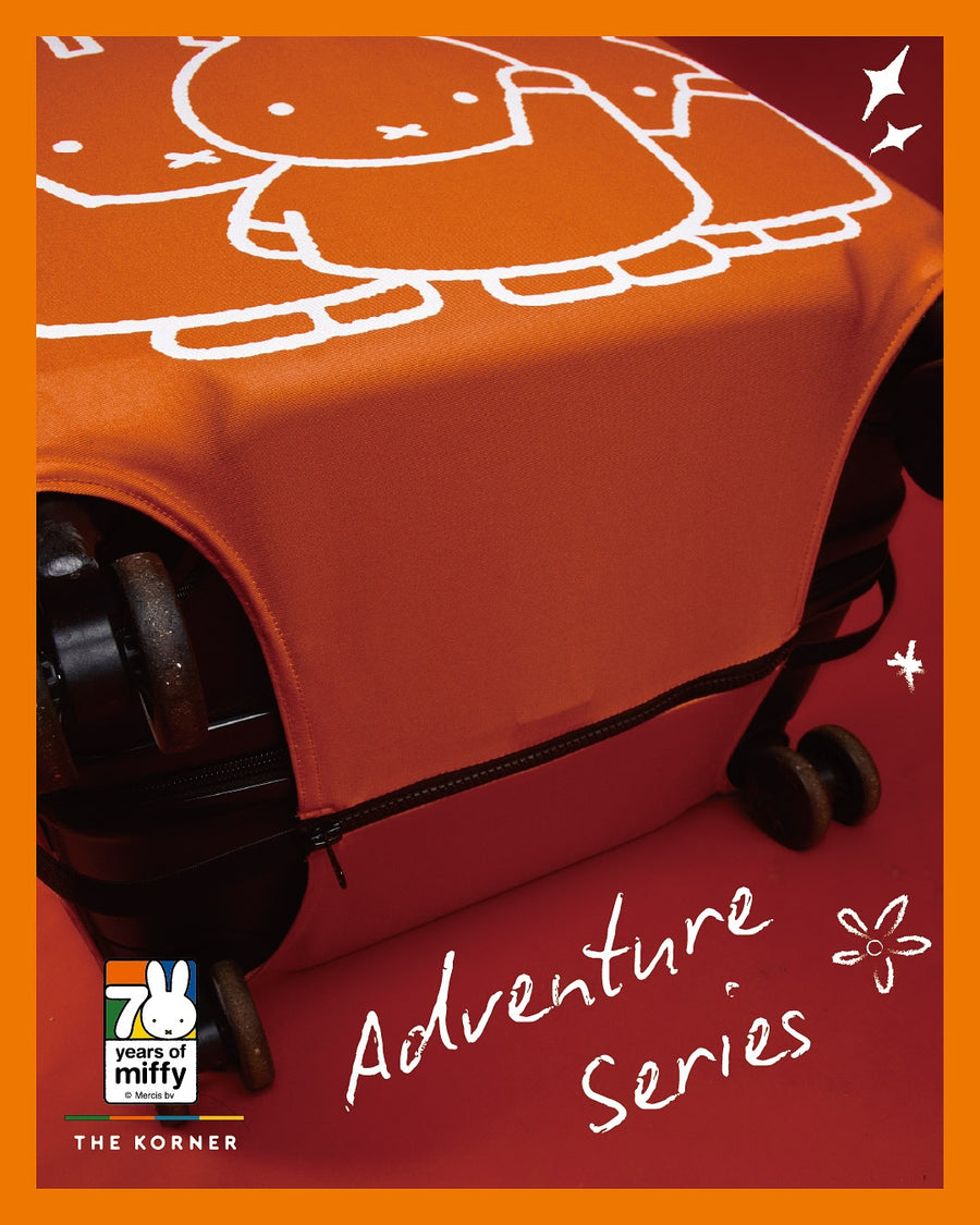 Miffy Luggage Cover - Orange (ORG)