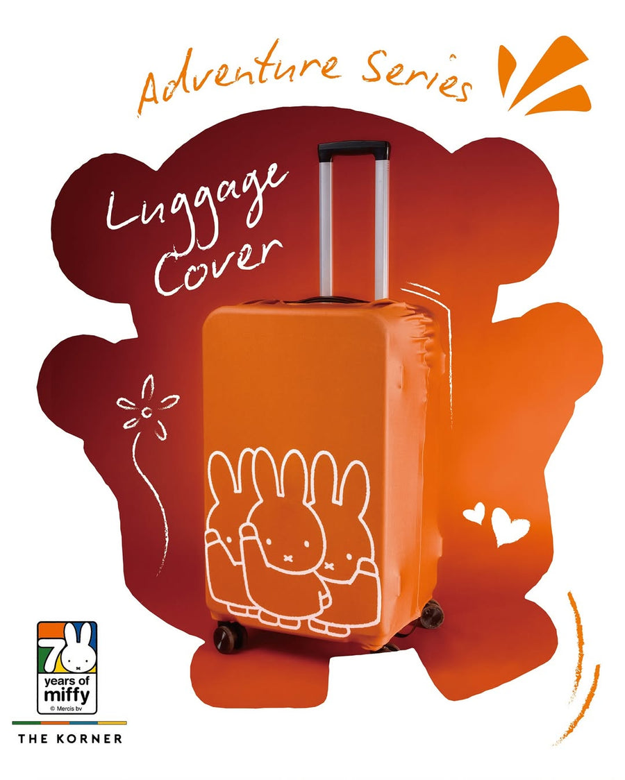 Miffy Luggage Cover - Orange (ORG)
