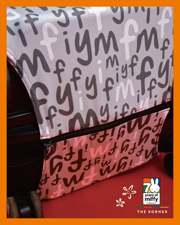 Miffy Luggage Cover - White (WHT)