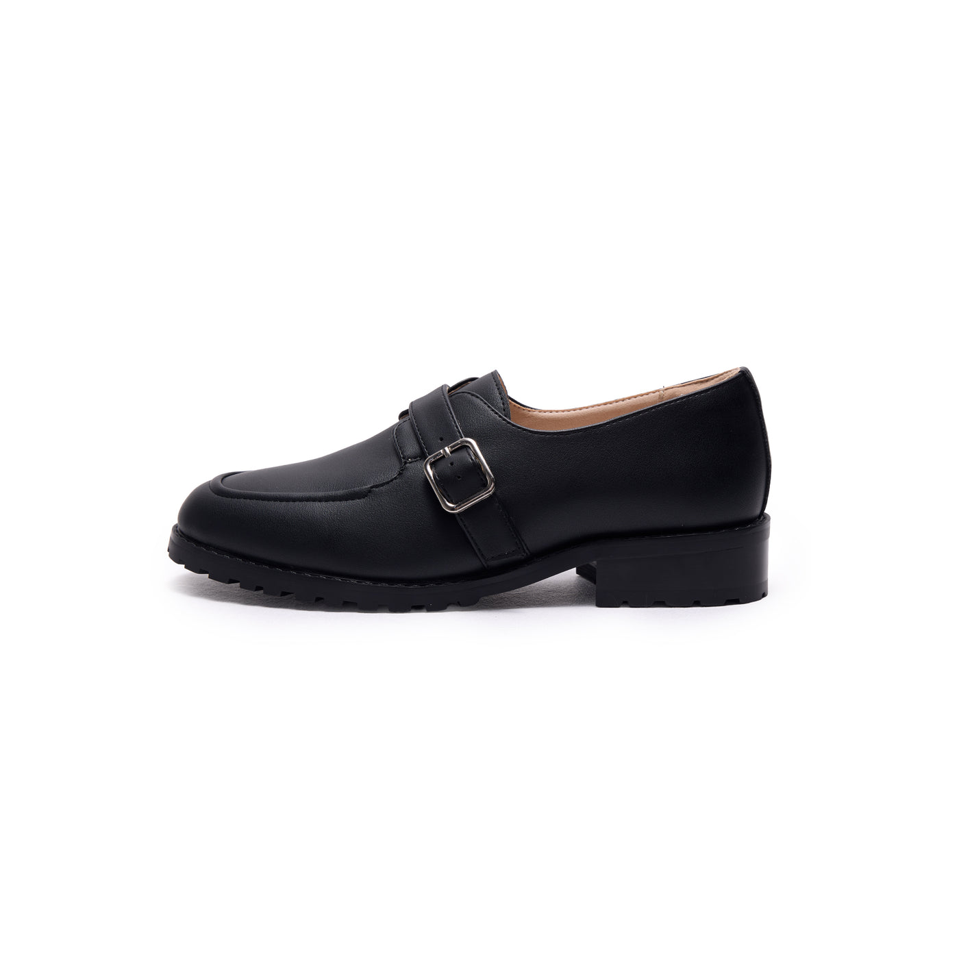 Kyle Buckle Loafers - Black ( BLK )