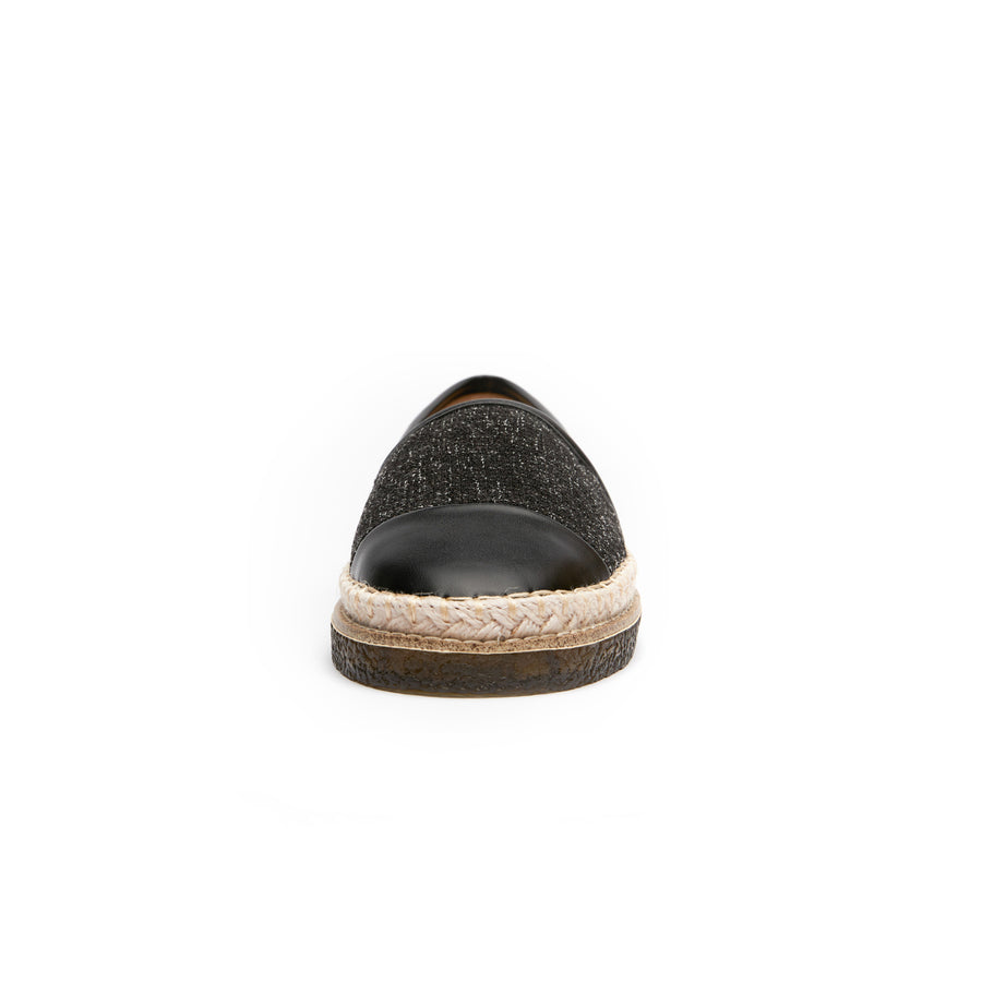 Kozy Linen Loafers - Black ( BLK )