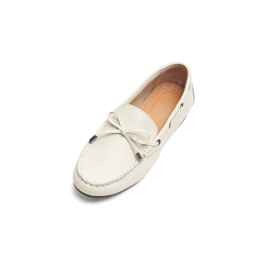 Kandi Leather Carshoes - Beige (BEI)