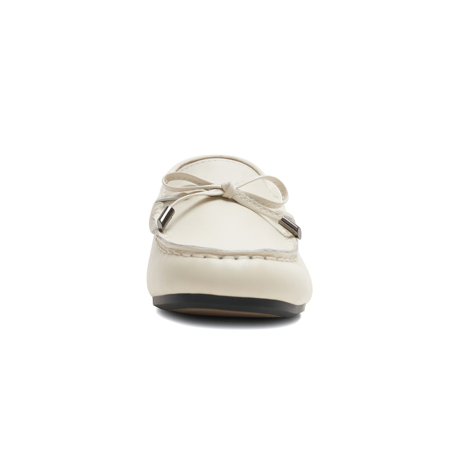 Kandi Leather Car Shoes - Beige (BEI)