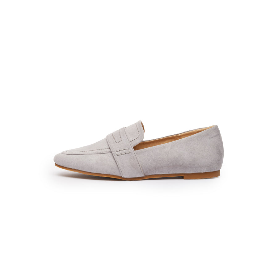 Kenni Suede Loafers - Mid Grey ( MGY )